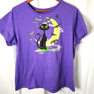 'WICKED' Halloween Womens Shirt Size 2XL (18w-20w)